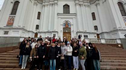 Культурное путешествие: учащиеся Пинского медколледжа посетили Полоцк и Витебск